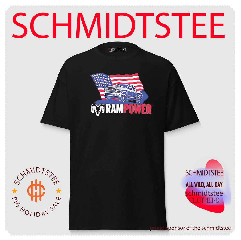 Ram Power Patriotic Truck Shirt
