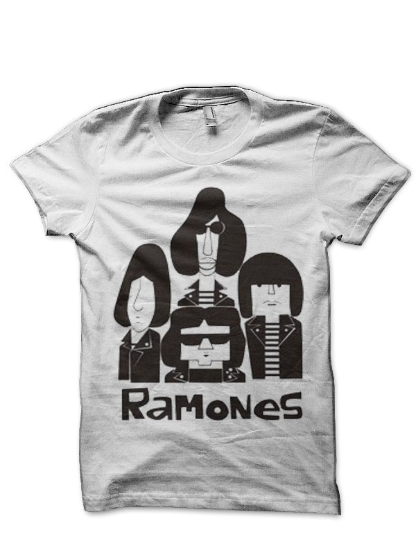 Ramones White T-Shirt Hoodie, Sweatshirt | CoreVibeTees.com
