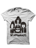 Ramones White T-Shirt Hoodie, Sweatshirt | CoreVibeTees.com