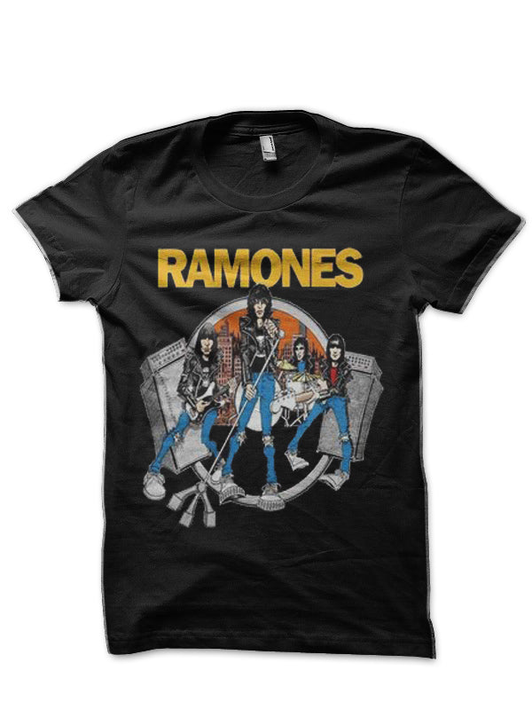 Ramones Black T-Shirt Style003 Hoodie, Sweatshirt | CoreVibeTees.com
