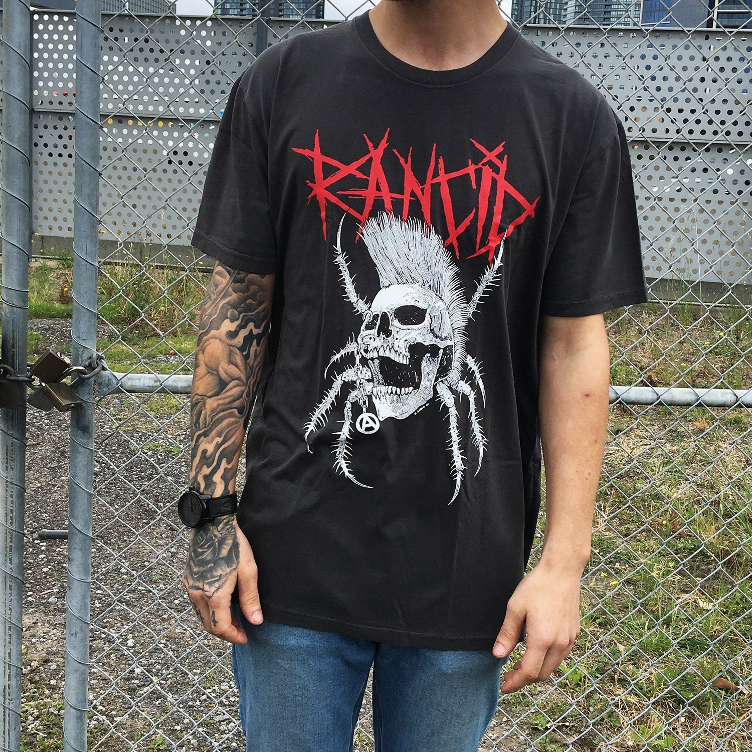 Spider T-Shirt (Vintage Black) Hoodie, Sweatshirt | CoreVibeTees.com (Image 2)