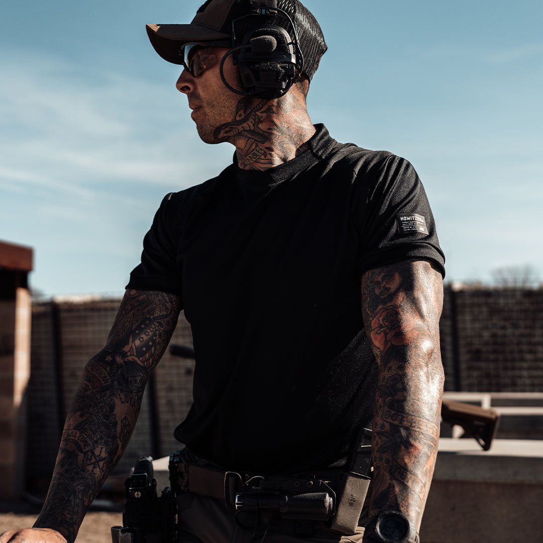 Range Performance Tee Hoodie, Sweatshirt | CoreVibeTees.com (Image 5)