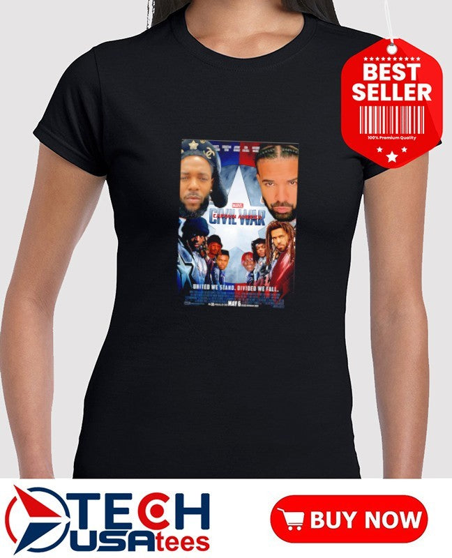 Rap Civil War Kendrick Cole Drake diss like that shirt
