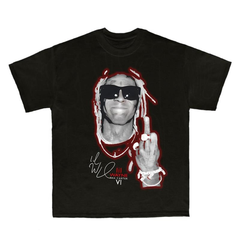 Rapper Weezy Music Shirt, Middle Finger Shirt, Streetwear Casual Shirt, Gift For Friends