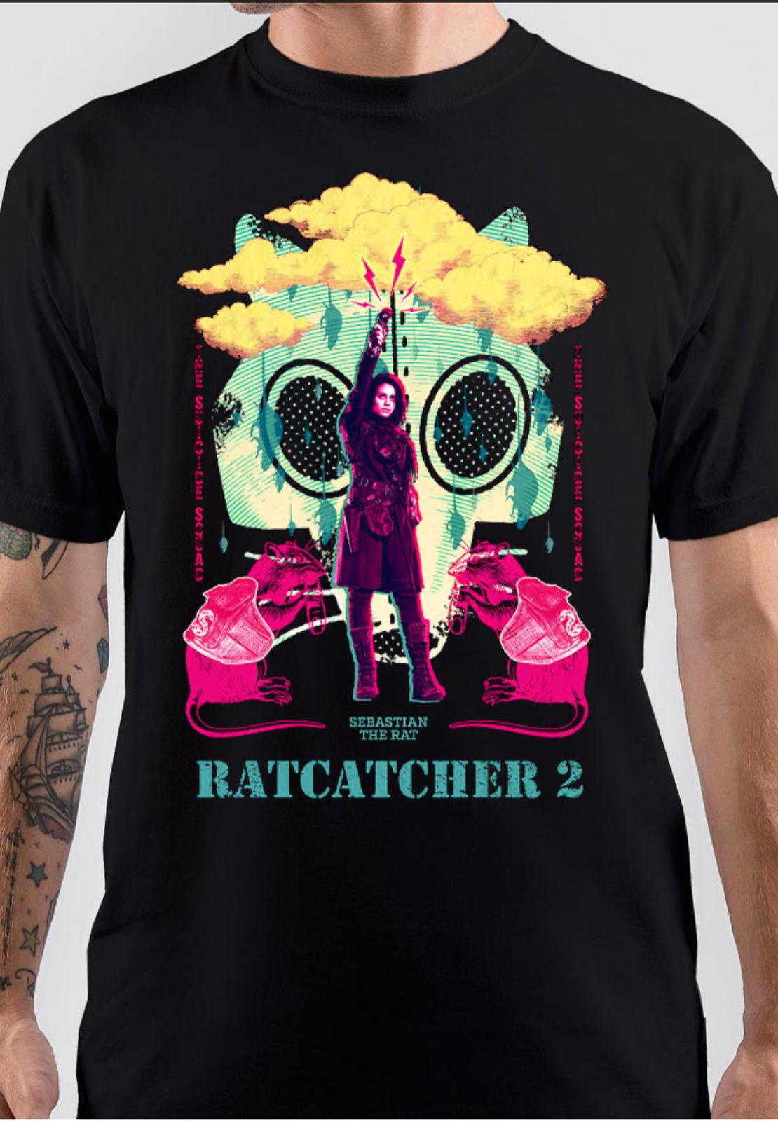 Ratcatcher 2 Black T-Shirt Hoodie, Sweatshirt | CoreVibeTees.com