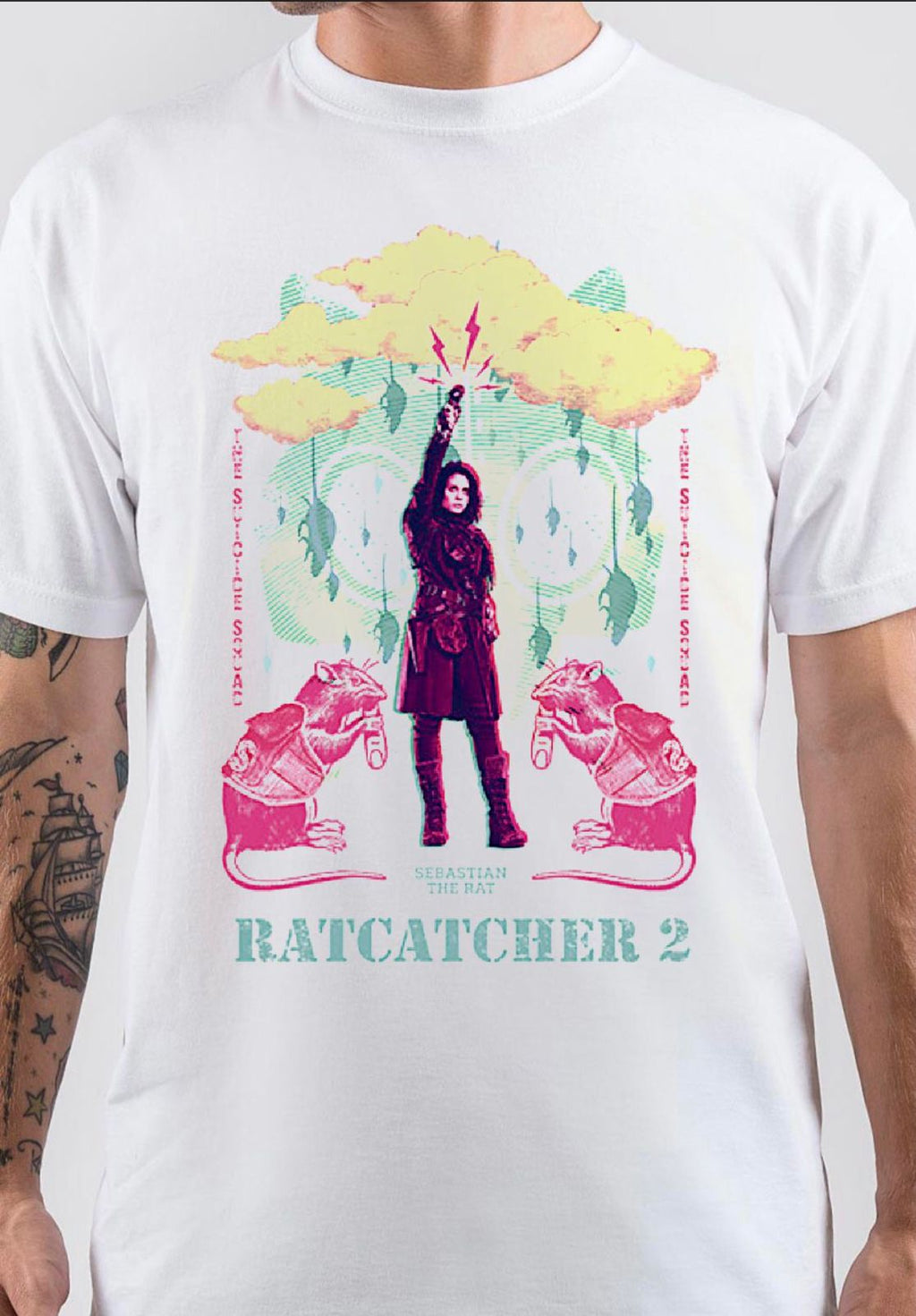 Ratcatcher 2 White T-Shirt Hoodie, Sweatshirt | CoreVibeTees.com