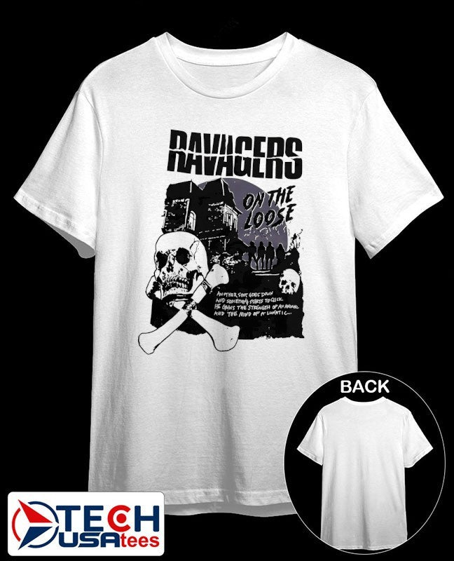 Ravagers on the loose skull shirt
