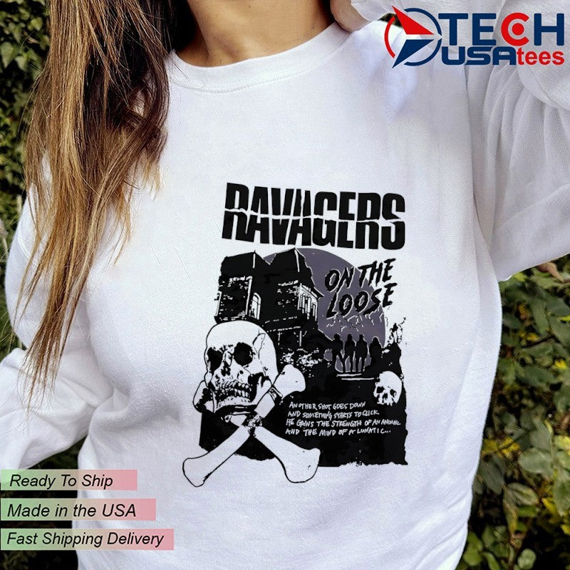 Ravagers on the loose skull shirt