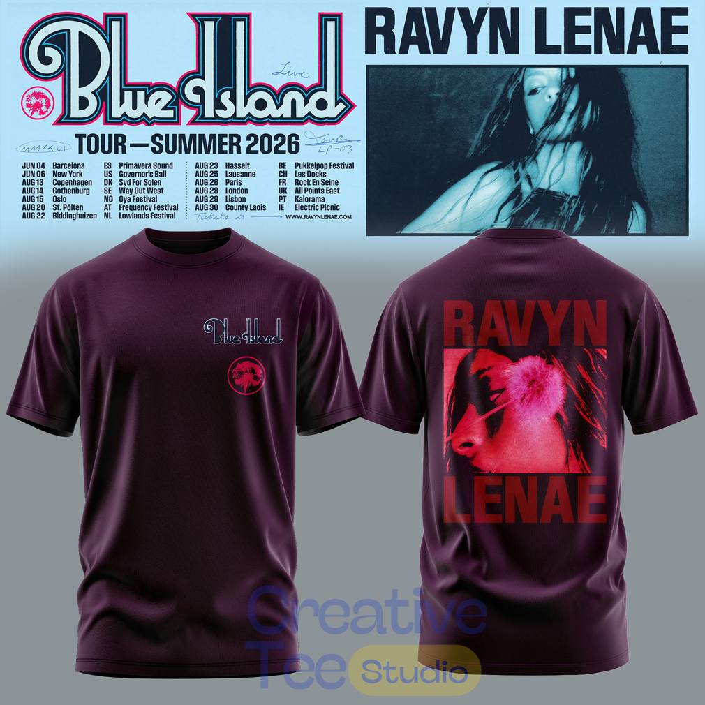 Ravyn Lenae “Blue Island” Tour 2026 T-Shirt