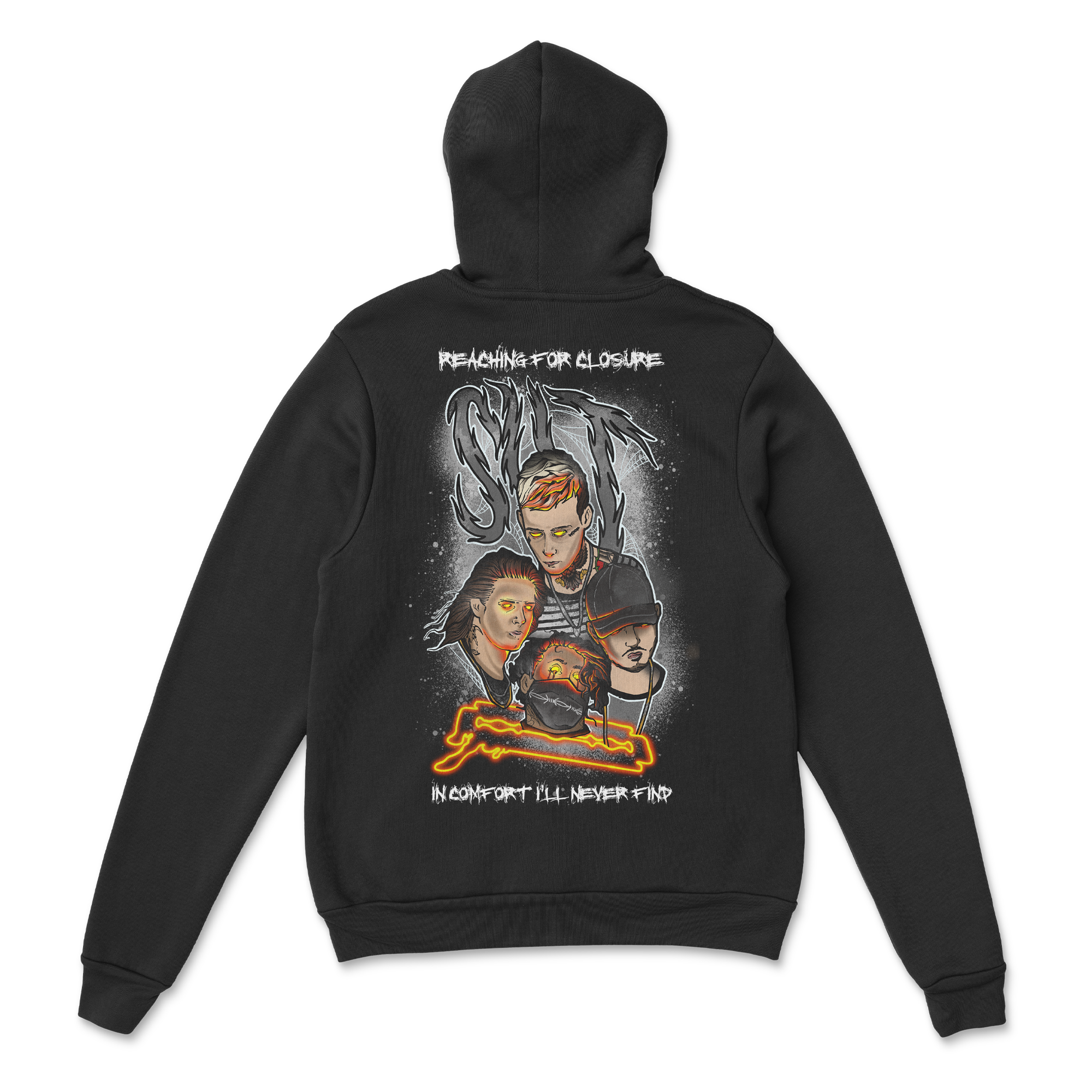 Slit - Reaching for Closure Hoodie T-Shirts, Sweatshirt | CoreVibeTees.com (Image 3)