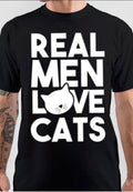 Real Men Love Cats T-Shirt Hoodie, Sweatshirt | CoreVibeTees.com