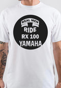 Real Men Ride Yamaha RX 100 T-Shirt Hoodie, Sweatshirt | CoreVibeTees.com