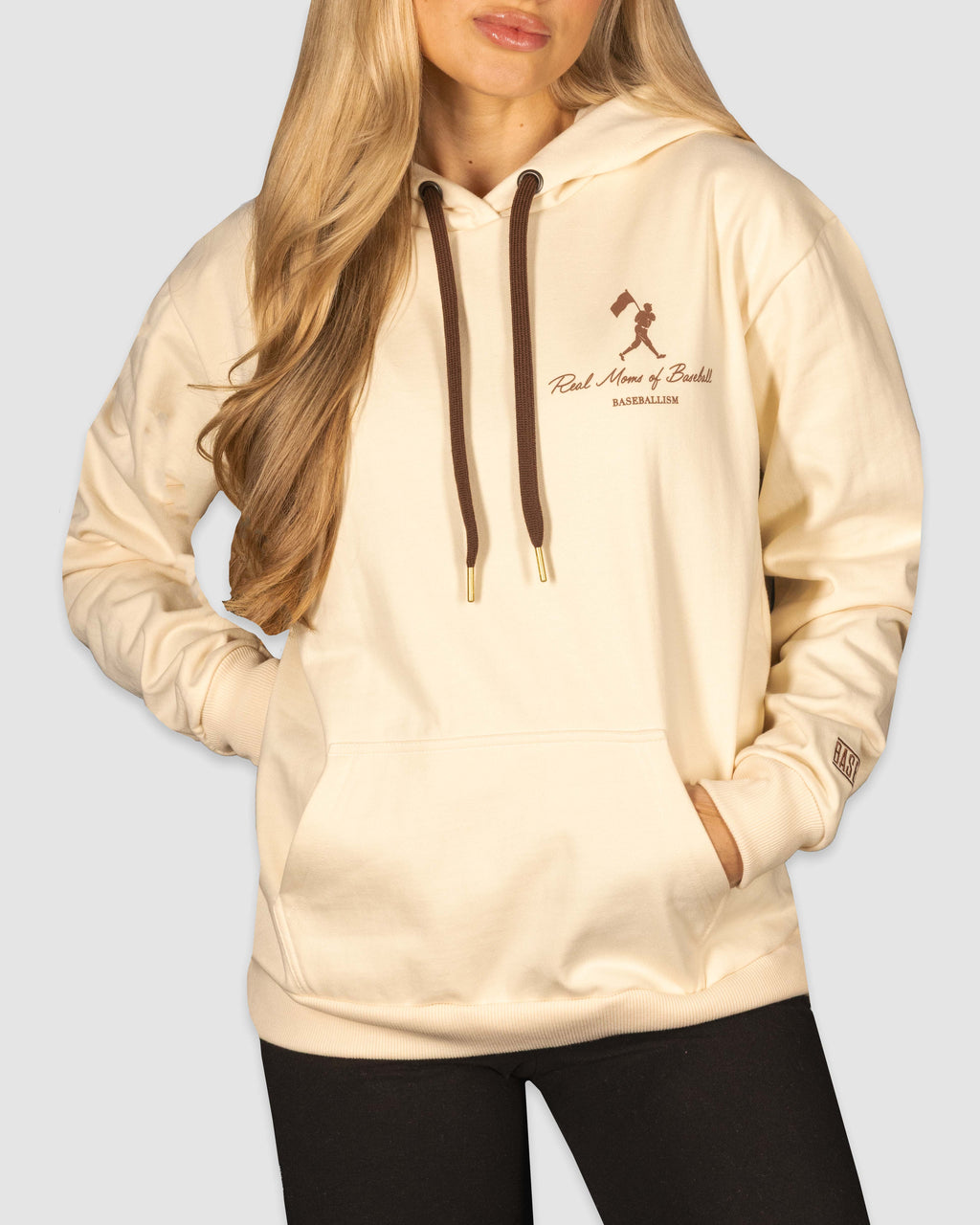 Real Moms of Baseball Women's Hoodie T-Shirts, Sweatshirt | CoreVibeTees.com (Image 1)