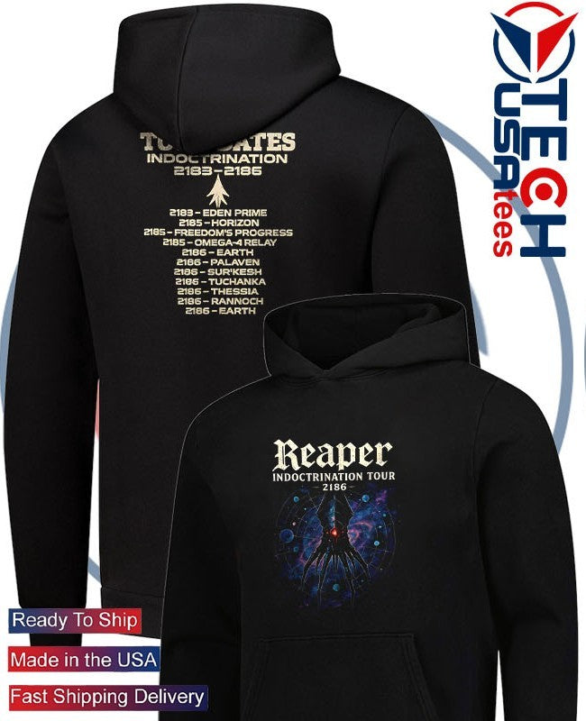 Reaper Indoctrination Tour 2186 galaxy shirt