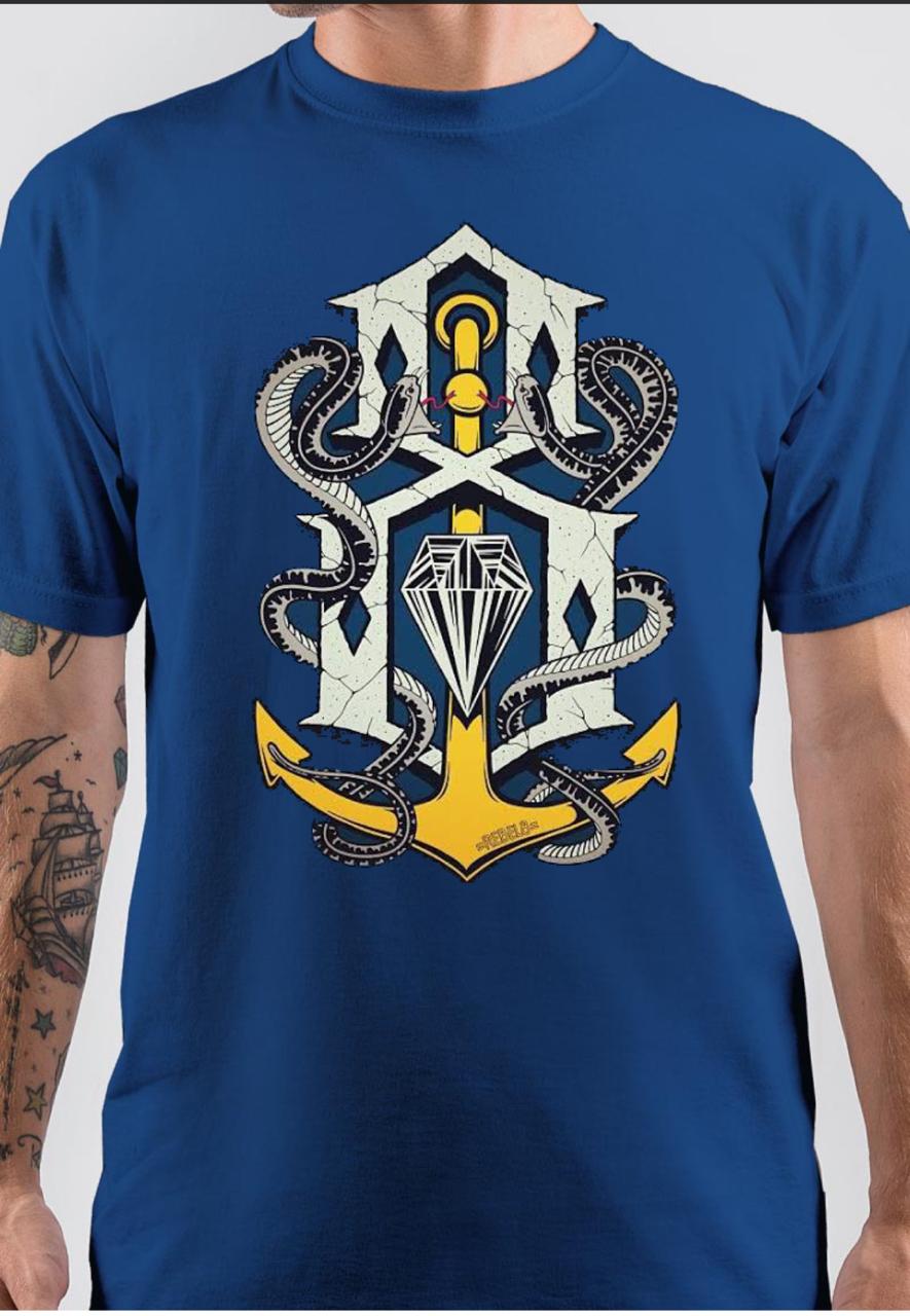 Rebel Eight Royal Blue T-Shirt Hoodie, Sweatshirt | CoreVibeTees.com