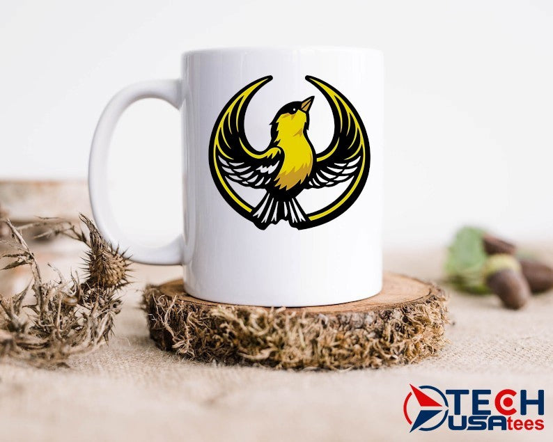 Rebel Goldfinch Alliance logo shirt