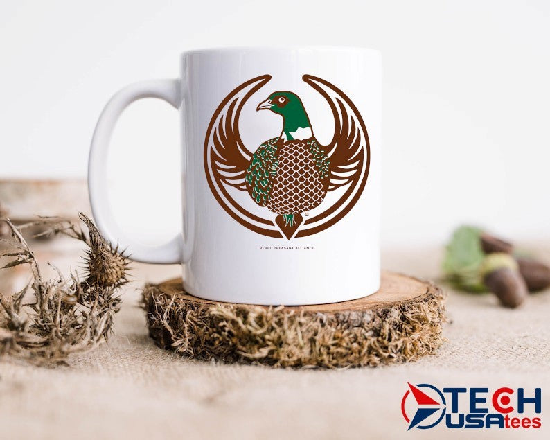 Rebel Pheasant Alliance logo shirt