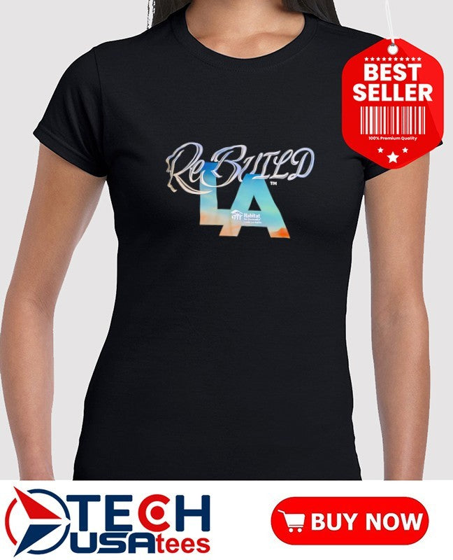 Rebuild LA logo shirt