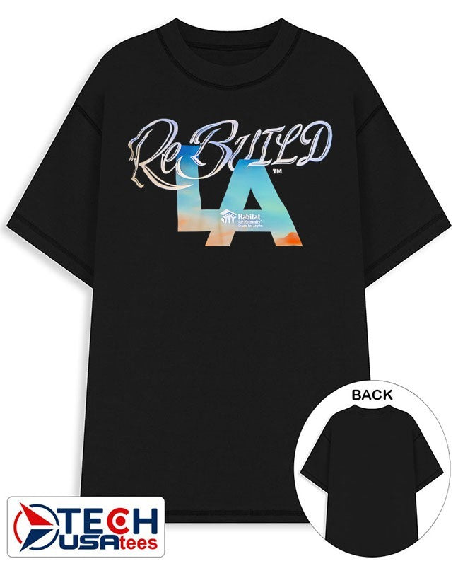 Rebuild LA logo shirt