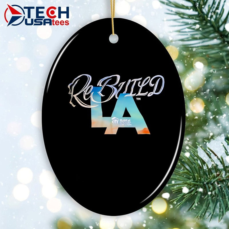 Rebuild LA logo shirt