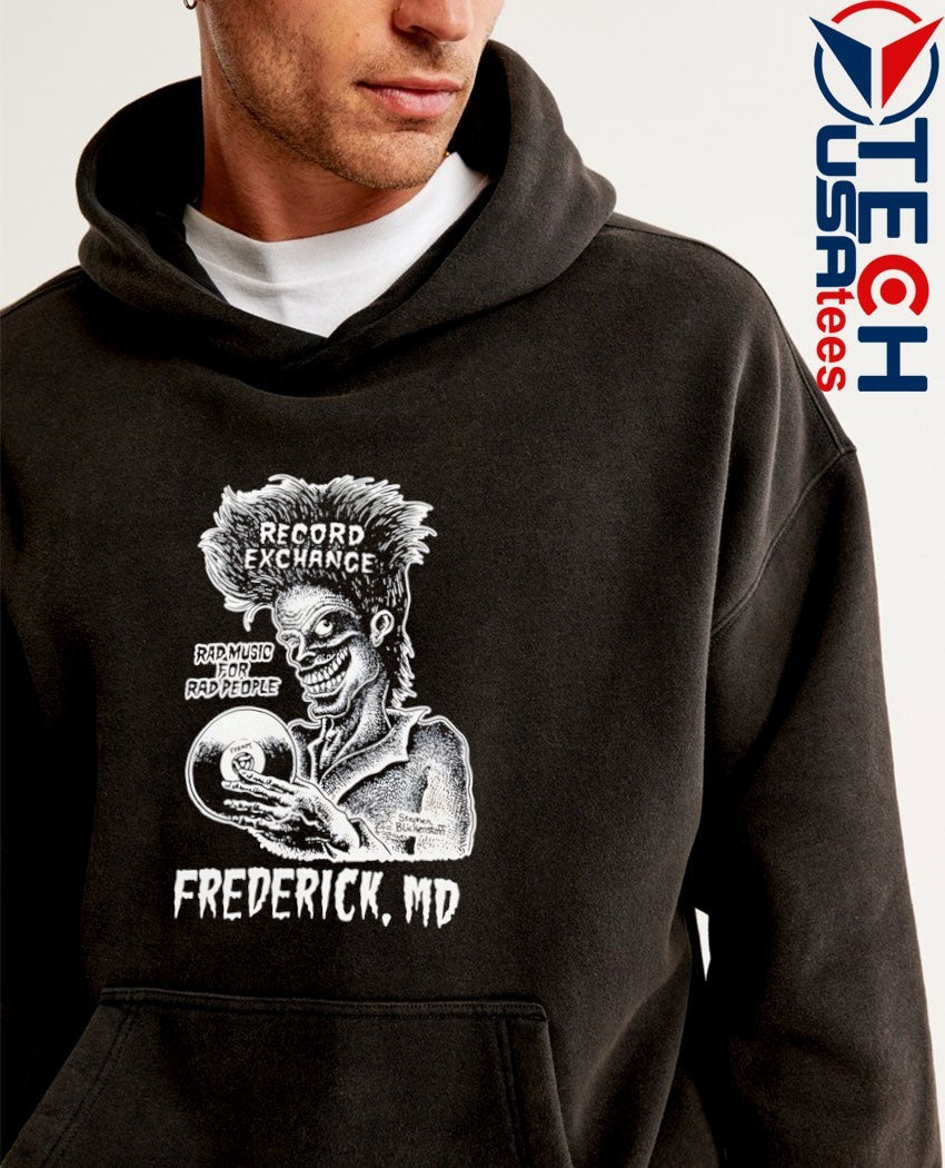 Record exchance rad music for rad people Frederick MD shirt