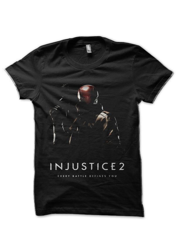 Injustice 2 â€“ Red Hood Black T-Shirt Hoodie, Sweatshirt | CoreVibeTees.com