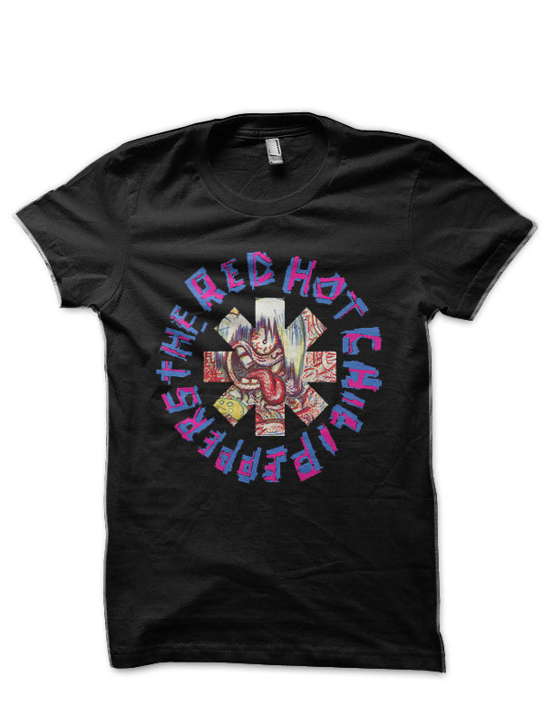 Red Hot Chili Peppers Black T-Shirt Hoodie, Sweatshirt | CoreVibeTees.com