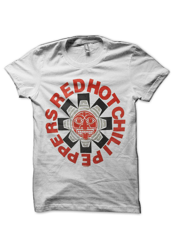 Red Hot Chili Peppers White T-Shirt Style002 Hoodie, Sweatshirt | CoreVibeTees.com
