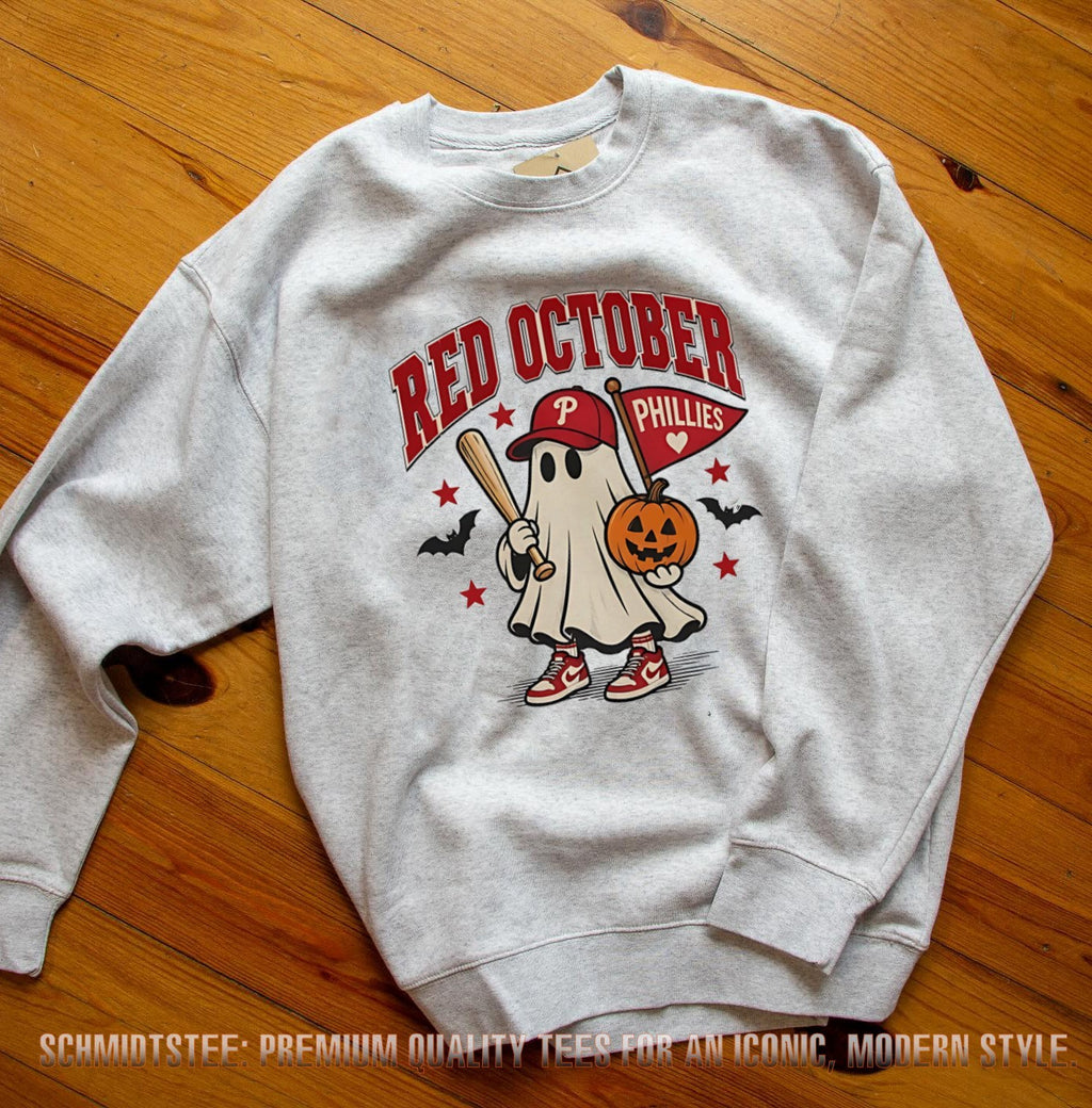 Red October Philadelphia Phillies Ghost Halloween shirt