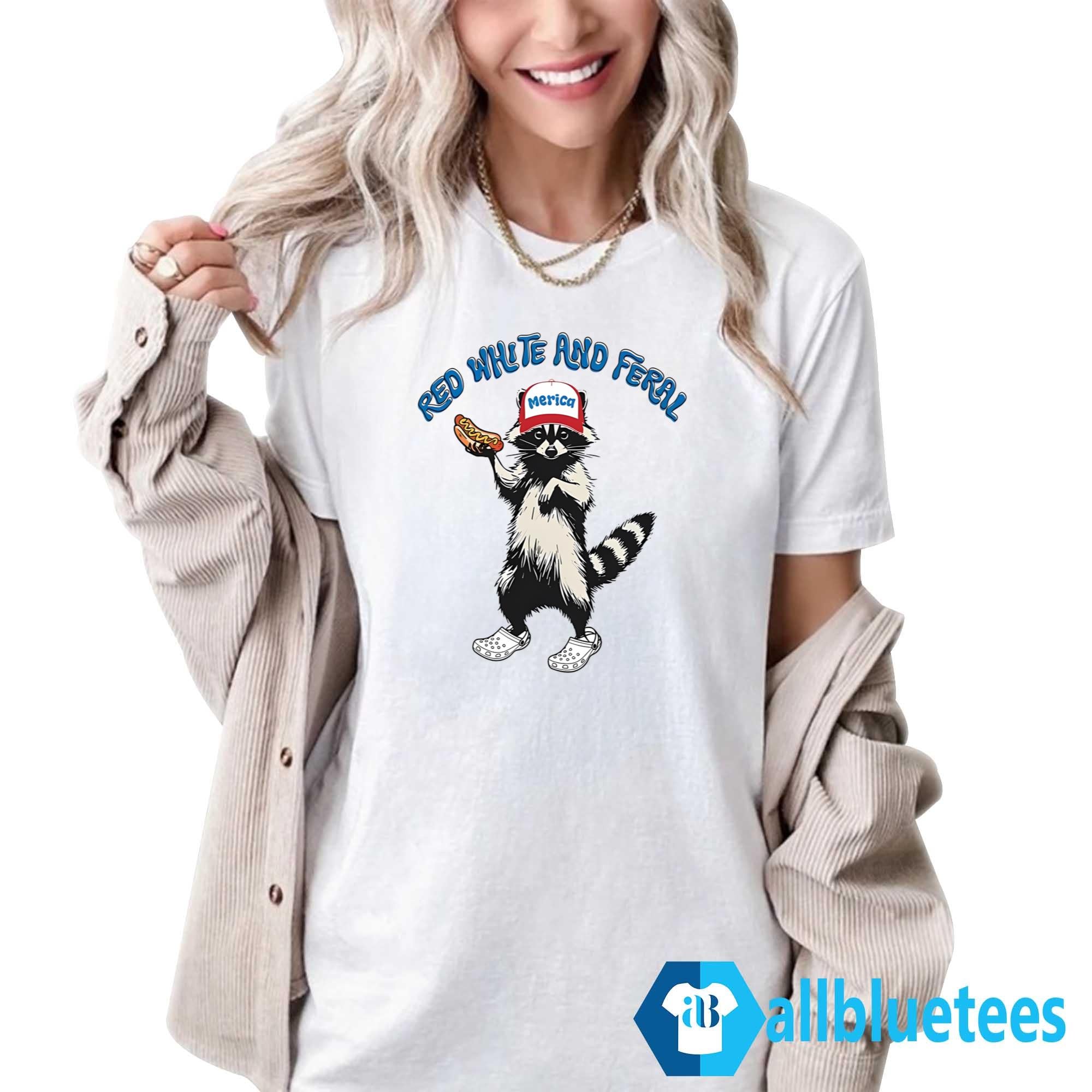 Red White And Feral Shirt