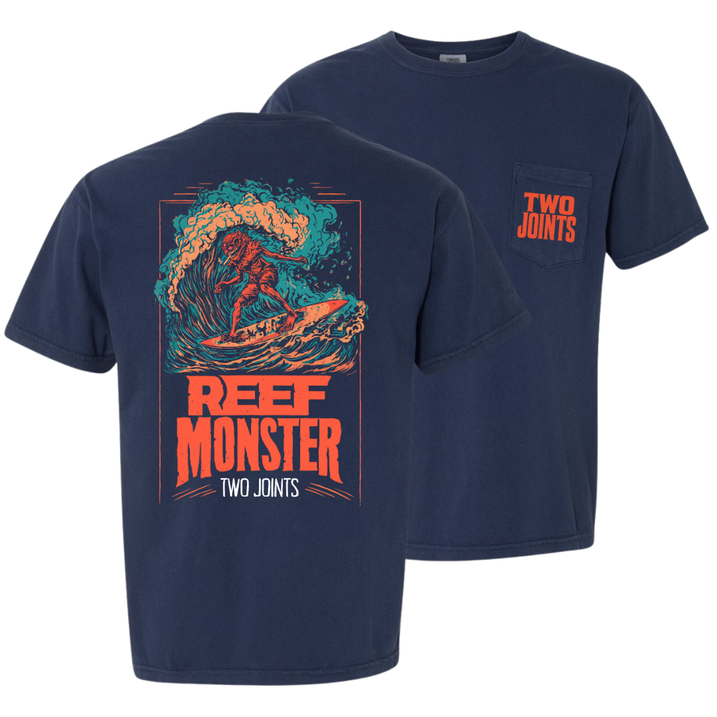 Reef Monster Tee Hoodie, Sweatshirt | CoreVibeTees.com (Image 1)
