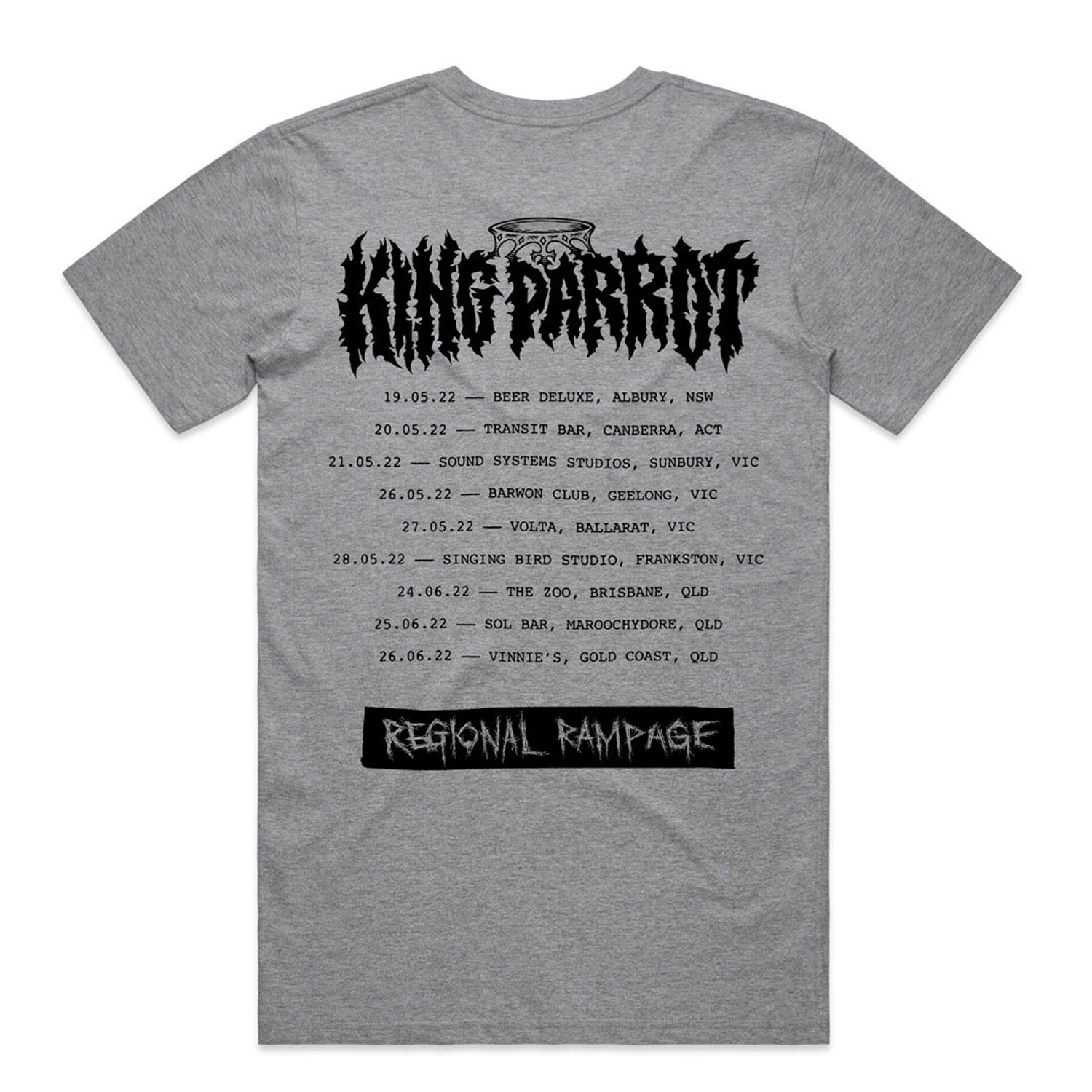 Regional Rampage '22 T-Shirt (Grey Marle) Hoodie, Sweatshirt | CoreVibeTees.com (Image 2)