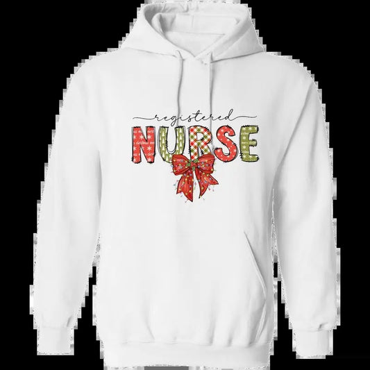 Registered Nurse Christmas Shirt, Holiday Nurse Tee, Xmas Gift for RN Nurse, Coquette Bow Nurse T-Shirt, Christmas Nursing Tee, Gift For Him, Gift For Her