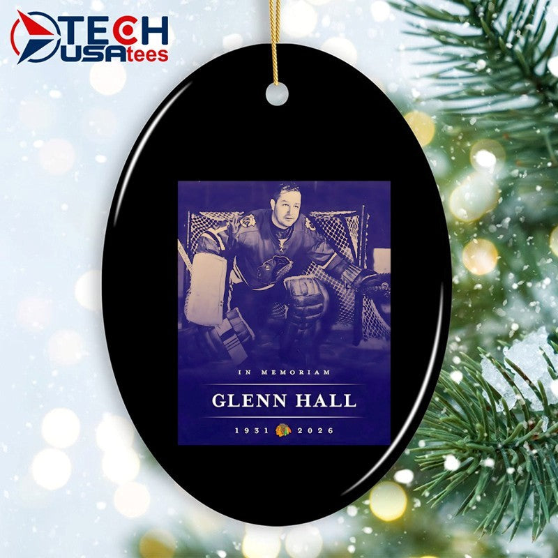 Remembering Mr. Goalie Glenn Hall 1931-2026 Chicago Black Hawks shirt