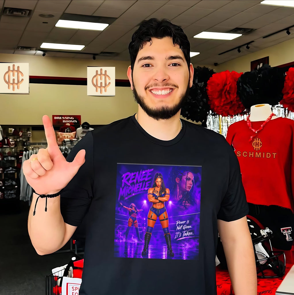 Renee Michelle pro wrestling illustration shirt