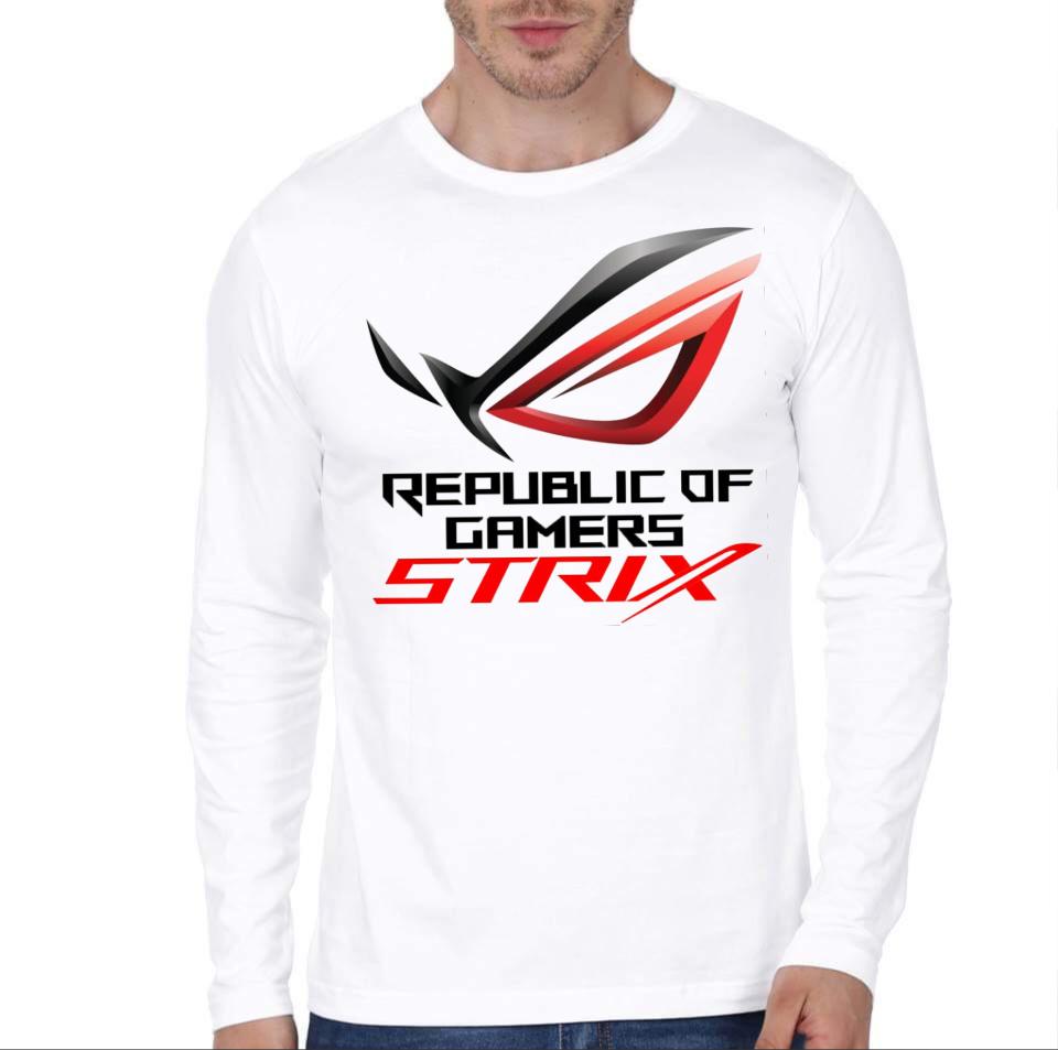 Republic Of Gamers Full Sleeve T-Shirt Hoodie, Sweatshirt | CoreVibeTees.com