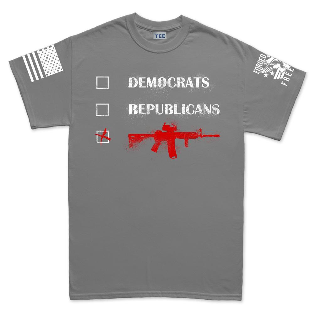 Republicans Democrats AR15 Men's T-shirt Style001 Hoodie, Sweatshirt | CoreVibeTees.com (Image 2)