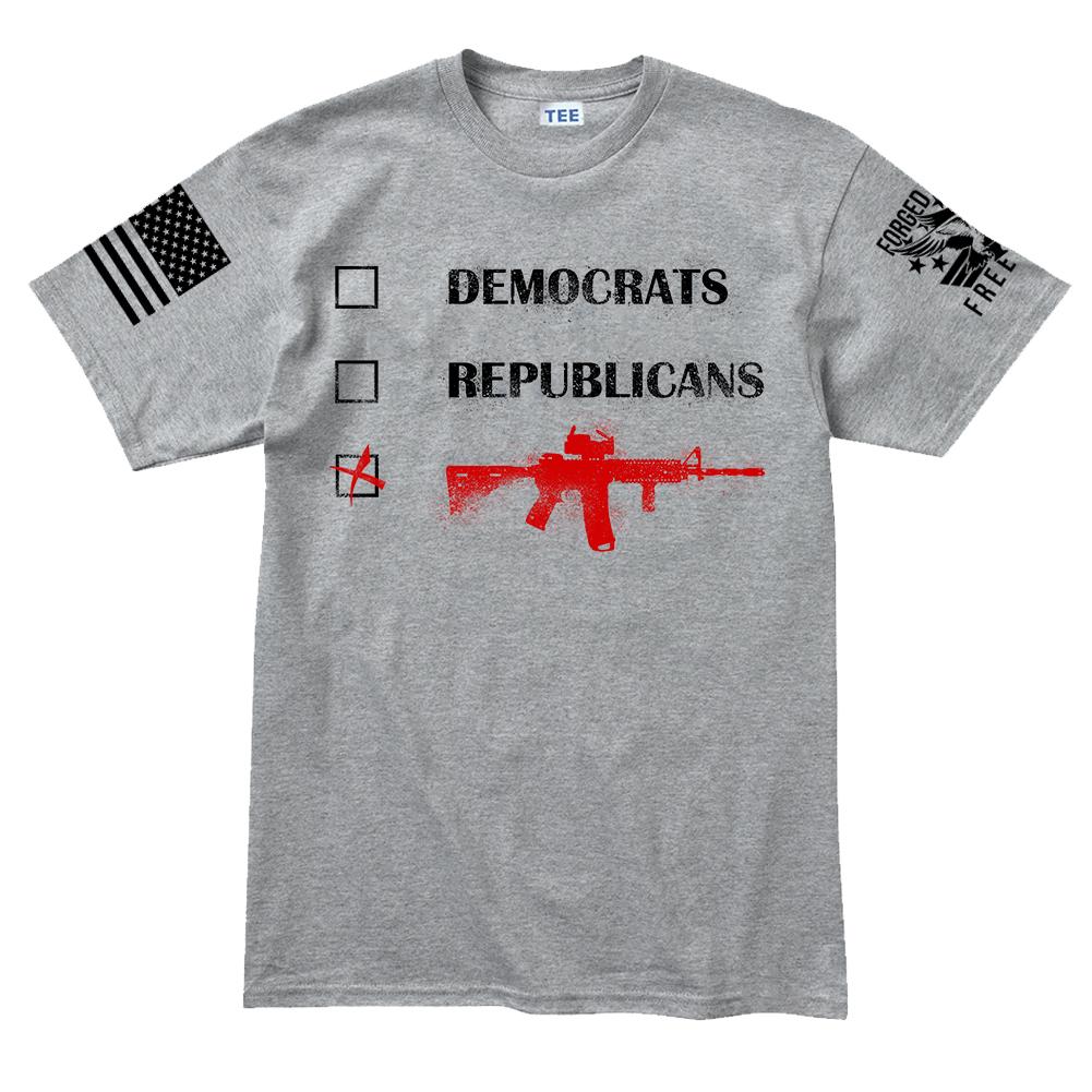 Republicans Democrats AR15 Men's T-shirt Style001 Hoodie, Sweatshirt | CoreVibeTees.com (Image 4)