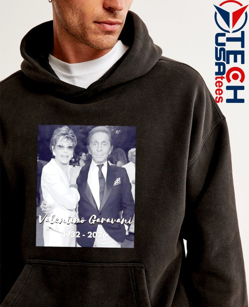 Rest in Peace Valentino Garavani 1932-2026 shirt