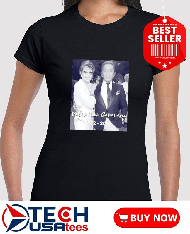 Rest in Peace Valentino Garavani 1932-2026 shirt