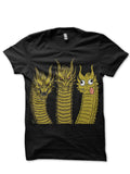 Retarded Ghidorah Black T-Shirt Hoodie, Sweatshirt | CoreVibeTees.com