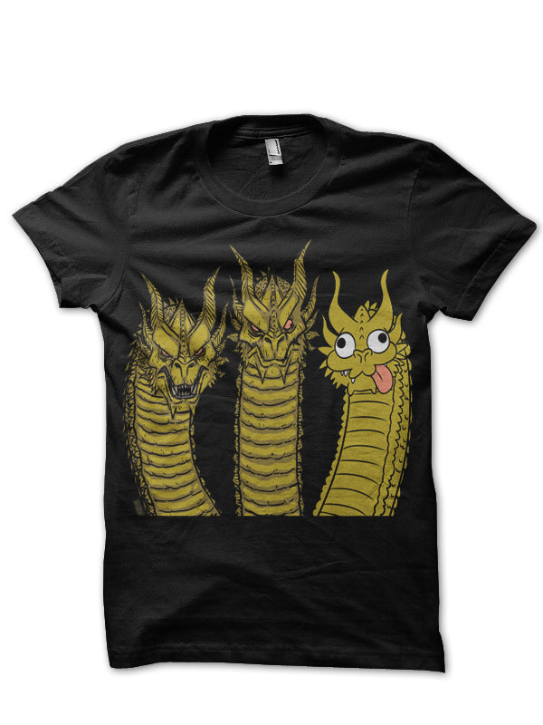 Retarded Ghidorah Black T-Shirt Hoodie, Sweatshirt | CoreVibeTees.com