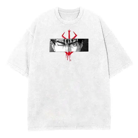 Retro #Heavy Limited Agony's Burden Anime Double Printed Vintage Oversized Washed Tee Unisex Oversize Anime Manga Washed #Heavyweight Cotton T-shirt, Gi Sweatshirt, Hoodie, Comfort Colors