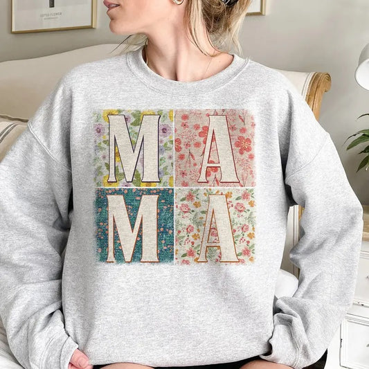 Retro Boho Mama shirt, Boho mama sublimation, Mama shirt, Mother's Day shirt