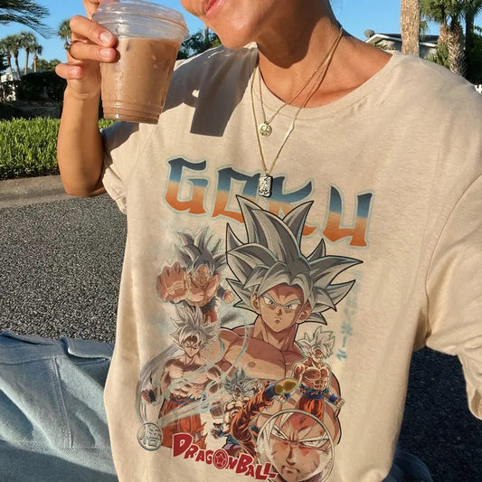 Retro Dragon Ball Tshirt, Anime Tshirt, Dragon Ball Tshirt A2