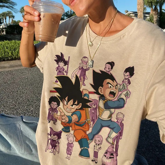 Retro Dragon Ball Tshirt, Anime Tshirt, Dragon Ball Tshirt A9style{n002}2