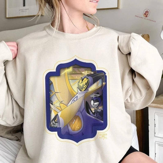 Retro Hazbin Hotel Adam Hazbin Hotel Charlie Sweatshirt