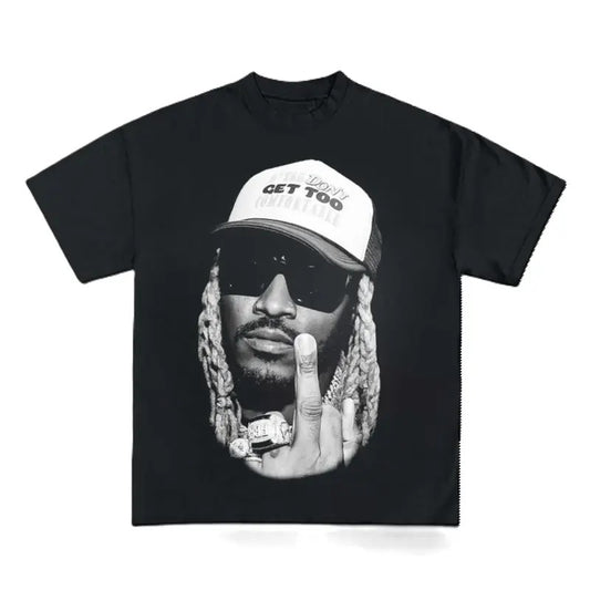 Retro Metro Boomin Future 90s Shirt, Vintage Rapper Graphic Unisex Shirt, Metro Future Tour 2024, Cotton T-Shirt, Crew Neck T-Shirt, Gift for Him, Gift for Her, Unisex Shirt, Menswear Top, Womenswear Top