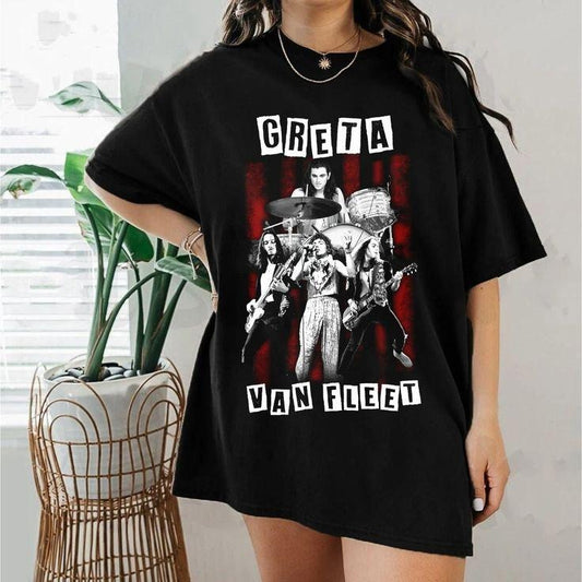 Retro Musical Shirt, Vintage Musician Shirt, Vintage Greta Van Fleet Shirt Starcatcher World Tour 2024