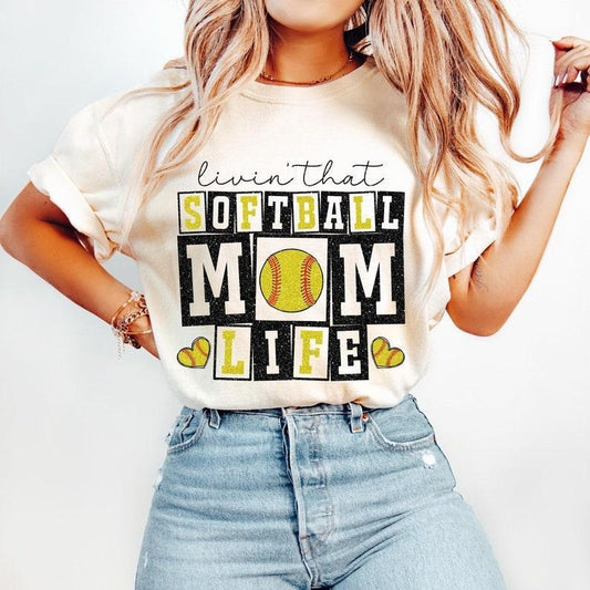 Retro Softball Mom tshirt-sweatshirt-hoodie, Softball sweatshirt, Softball Mom Life hoodie, Retro Softball tshirt, Softball Mama sweatshirt, Game Day Softball T-shirt